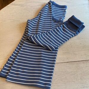SO Women's Blue and White Striped L/S top. Great shape and weight. NWOTags